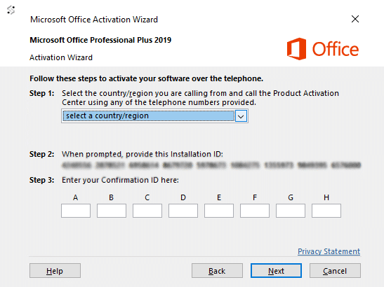 3 Come faccio ad attivare Office tramite telefono? 3 Come faccio ad attivare Office tramite telefono?